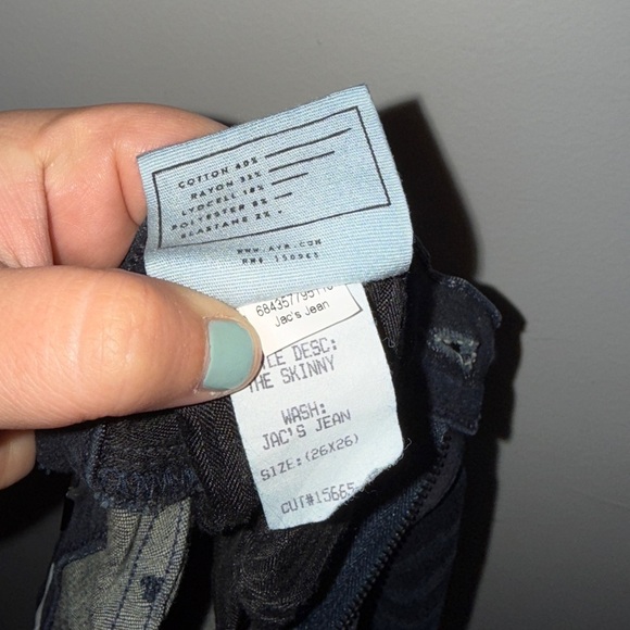 AYR Jac’s Jeans The Skinny in Size 26 - Picture 6 of 7